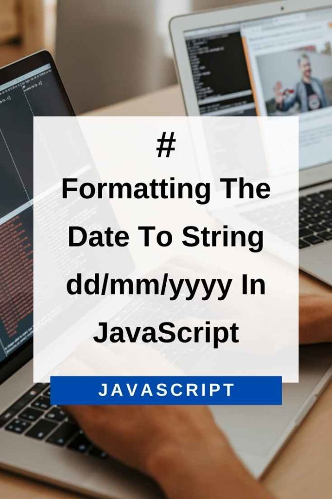 formatting date to string ddmmyyyy in javascript