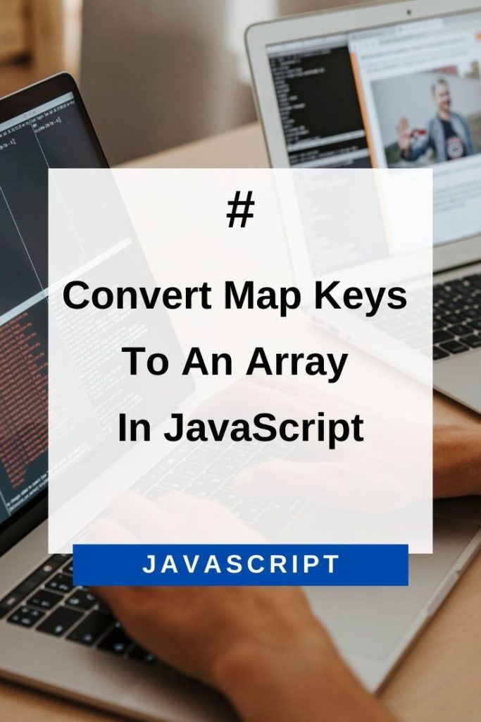convert map keys to array in javascript