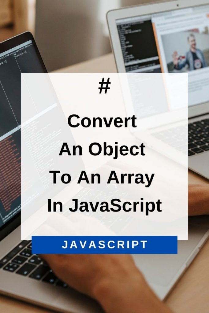 convert an object to an array in javascript