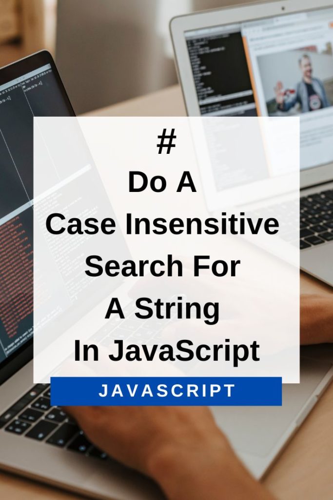 do a case insensitive search for a string in a javascript array

