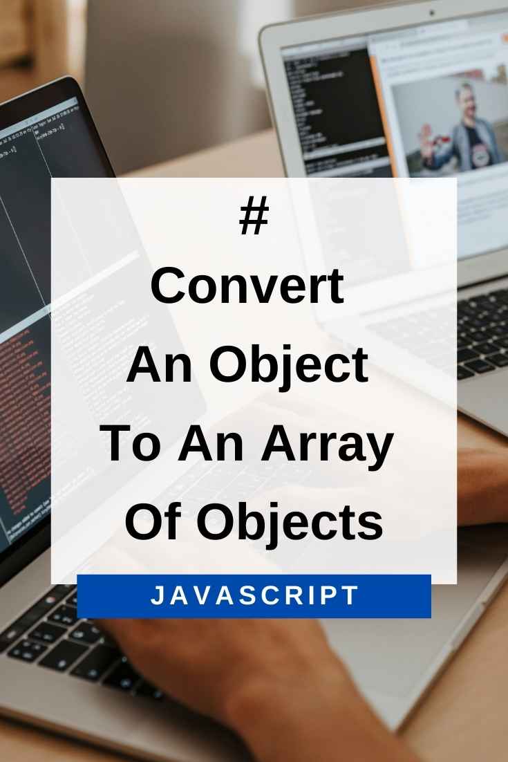 convert array of objects to objects