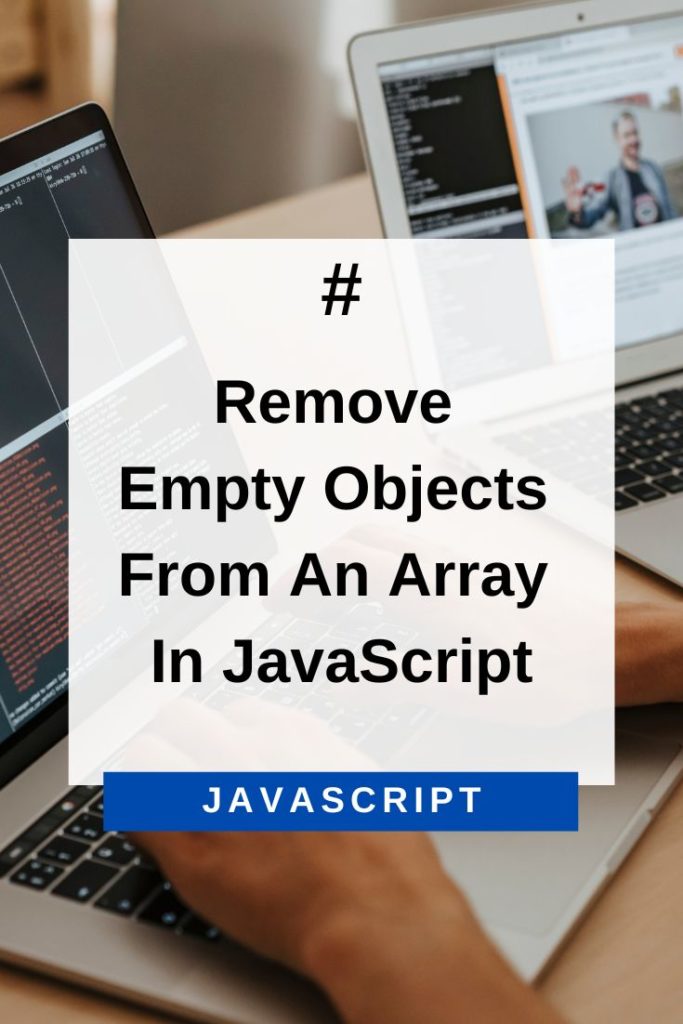 remove empty objects from an array in javascript